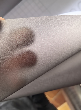 灰色磨砂玻璃贴纸防晒透光不透明卫生间厕所浴室防偷看防走光窗户