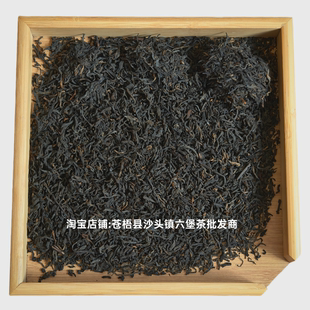 2004年T级料六堡厂茶熟茶茶底木质香茶汤清澈透亮红浓入口甜爽滑