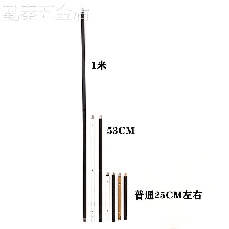 断桥铝平开门加长插销铝合金塑钢对开门天地上下暗插杆锁五金配件