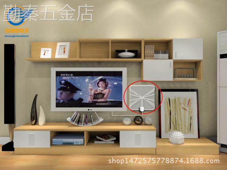 香港室内热销款通用高清数字电视天线DTMB地面波接收器DVB-T2