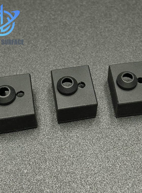 3d打印机配件Ender3S1硅胶套耐高温加热铝块黑色硅胶套隔热保护套