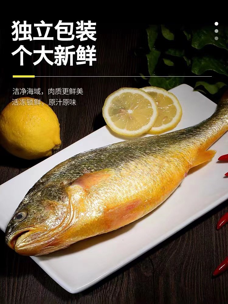 冰鲜黄鱼深海黄花鱼 600g/条蒜瓣肉 非冷冻,水产肉类/新鲜蔬果/熟食,黄鱼,淘宝优惠券,粉丝福利购,淘宝优惠卷