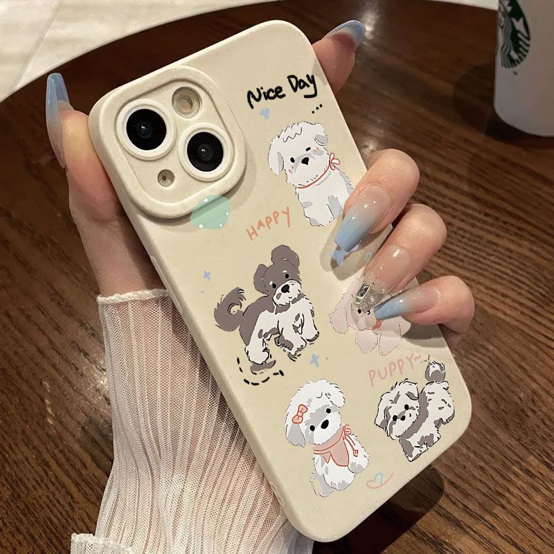 狗狗聚集适用苹果11猫眼壳iphone16pro软壳15/14plus全包壳13pro