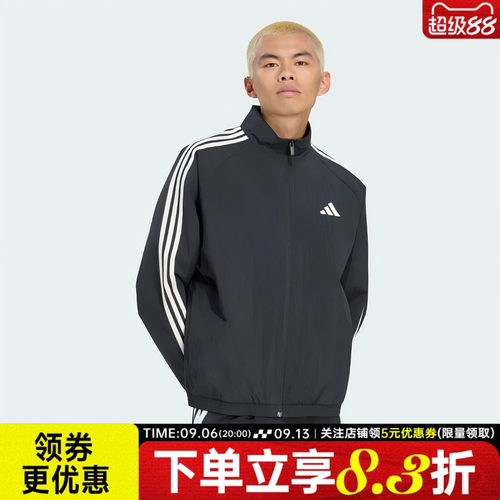 阿迪达斯运动训练休闲T恤