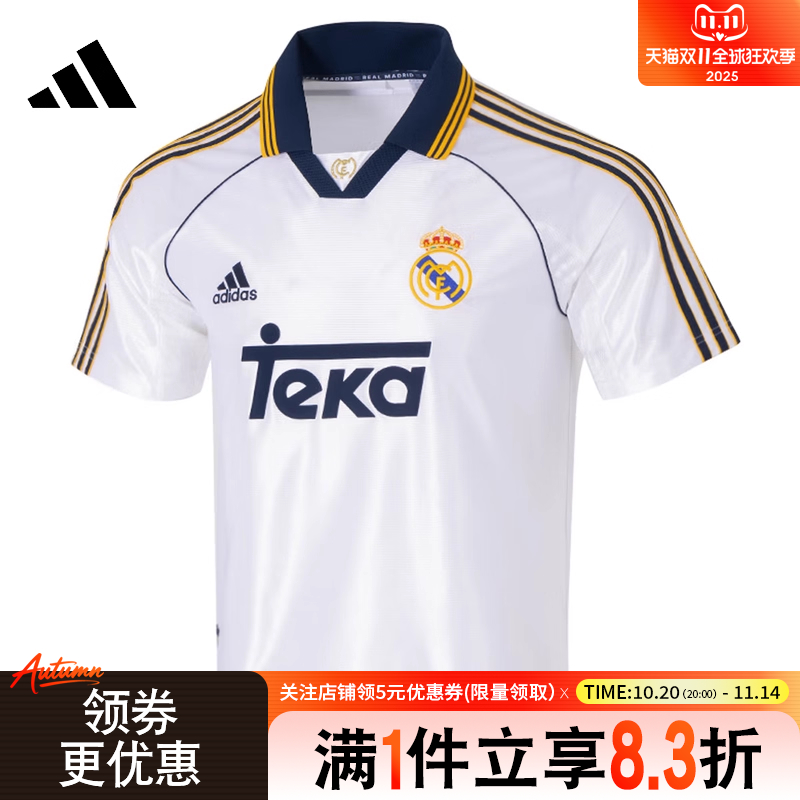 阿迪达斯运动训练休闲T恤