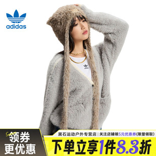 adidas阿迪达斯三叶草冬季女子CNY运动休闲帽子保暖棉帽KH0285