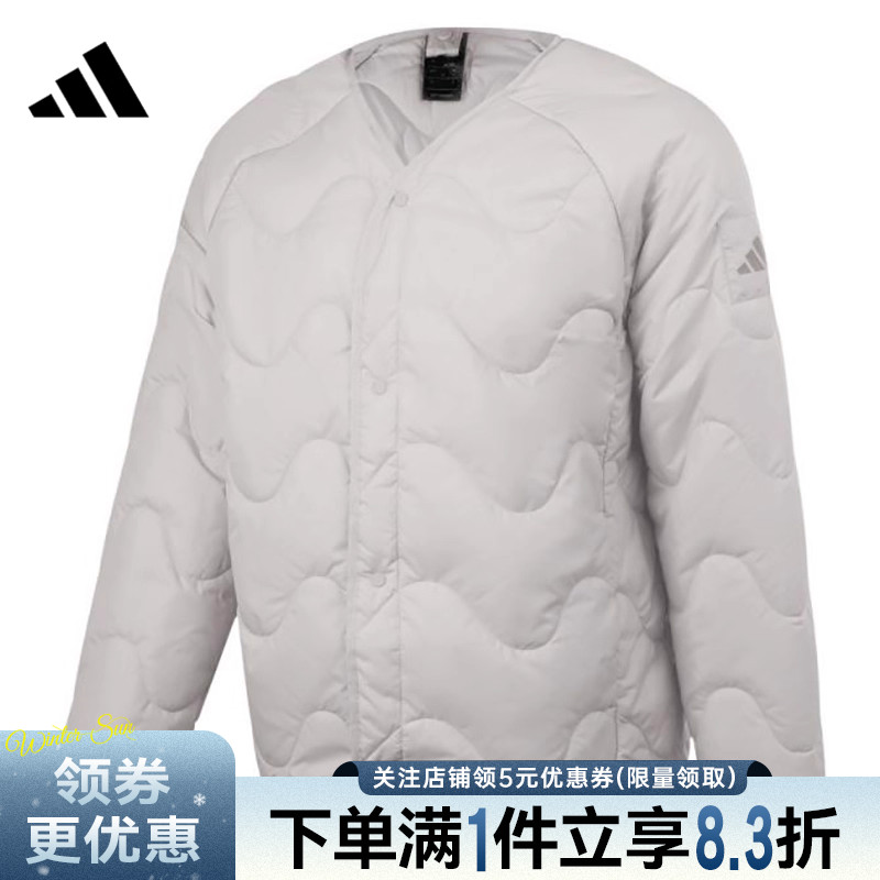 阿迪达斯运动休闲棉服