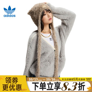 adidas阿迪达斯三叶草冬季女子CNY运动休闲帽子保暖棉帽KH0285