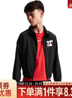 nike耐克春季男大童CNY运动休闲夹克外套IQ3937-010