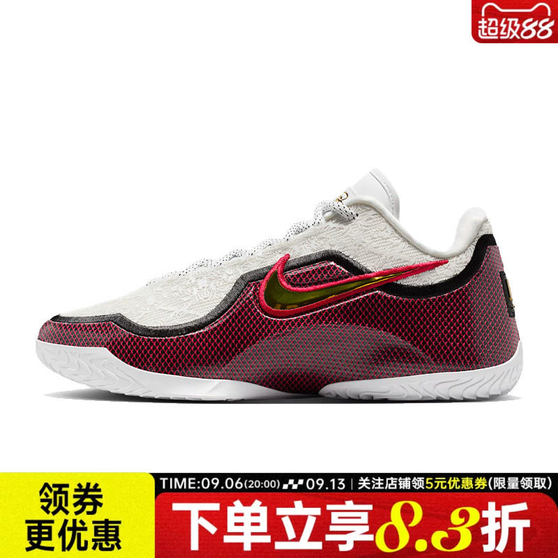 nike耐克冬季男鞋詹姆斯运动鞋场上实战篮球鞋IB9563-100