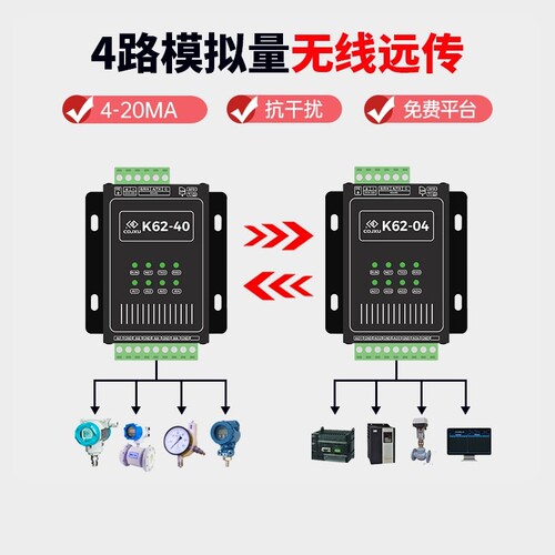 4-20mA模拟量远传代替有线线缆