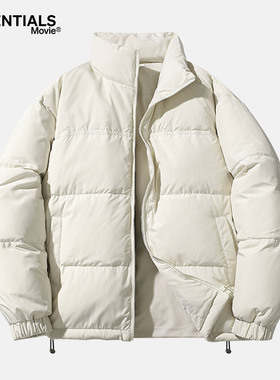 ESSENTIALS官方羽绒服男女情侣立领轻薄2025秋冬新款保暖潮牌外套