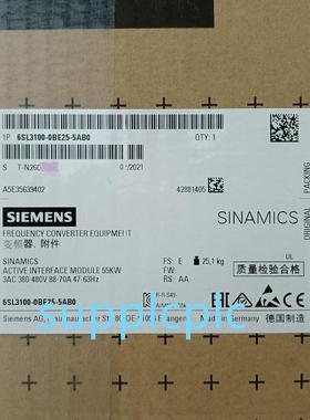 原装供应Siemens S120AIM intering line module 6SL3100-0BE25-5