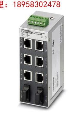 菲尼克斯以太网交换机FL SWITCH SFNT 6TX/2FX - 2891025供应