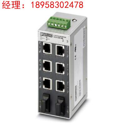 菲尼克斯以太网交换机FL SWITCH SFNT 6TX/2FX - 2891025供应