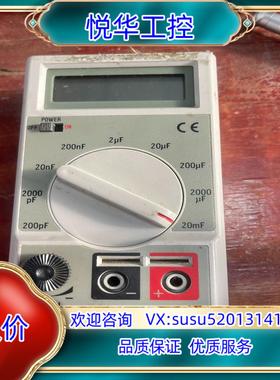 原装台湾泰仕TES1500数字电容表高精度 如图，正常使用，议