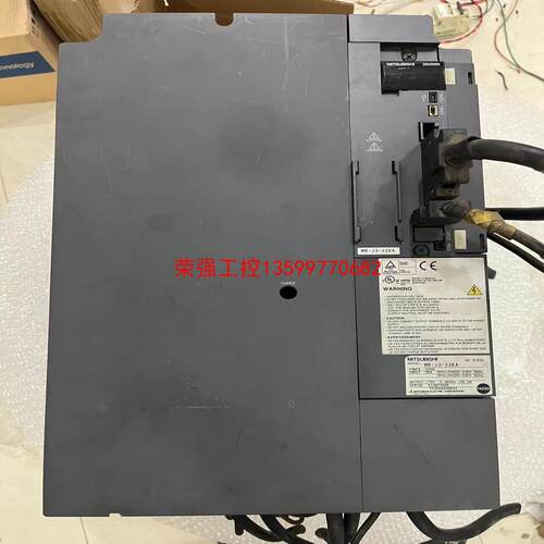 【荣强工控】MR-J3-22KA二手拆机三菱J3 22KW 220V驱动