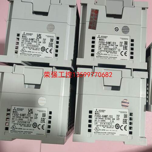 【荣强工控】FX5U-64MT/ES，年份近成色充新，功能OK ，有质量