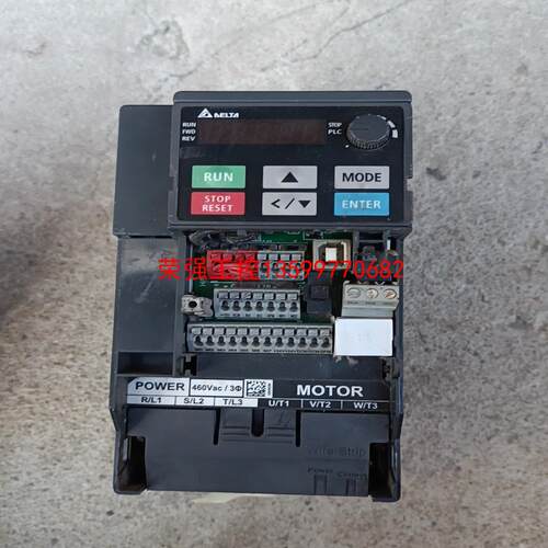 【荣强工控】台达变频器ms300 3.7kw 拆机功能正常，没盖子，有意