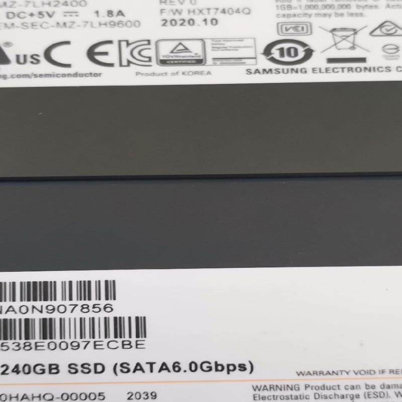 出100个三星240G固态-25SATA-240G，服务器拆