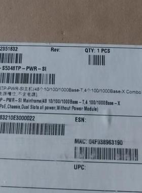S5348TP-PWR-SI  华为 48个千兆POE网口