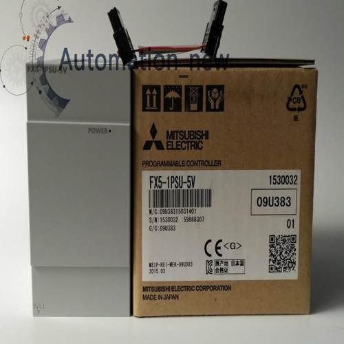 供应原装三菱新款FX5-1PSU-5V可/