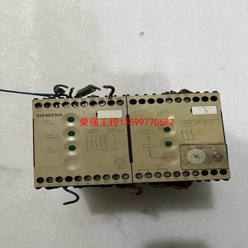 【荣强工控】3TK2807-0BB4二手拆机西门子安全继电器实物图拍摄，