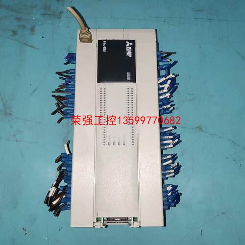【荣强工控】三菱PLC   FX3U-80MR/ES-A，拆机9成新，实