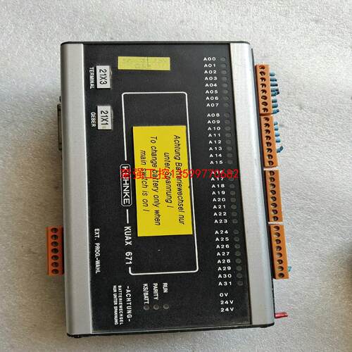 【荣强工控】拆机件EXT.PROG.WAHL,3.6V－1.75AH－L