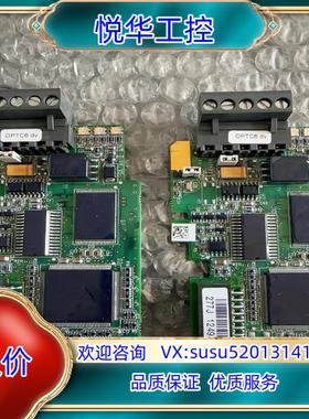 原装伟肯风电变频器通信板OPTC6  277J全新机器拆下议