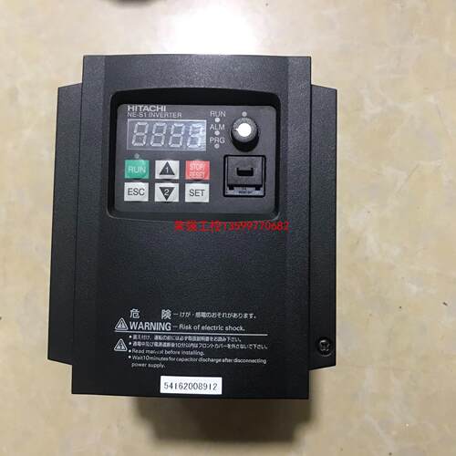 【荣强工控】拆机HITACHI日立变频器NES1-040HFC，成色如图