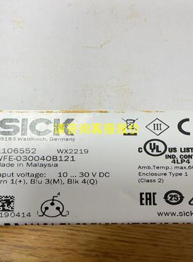 询价西克WFE-030040B121  全新原装正品  未使用