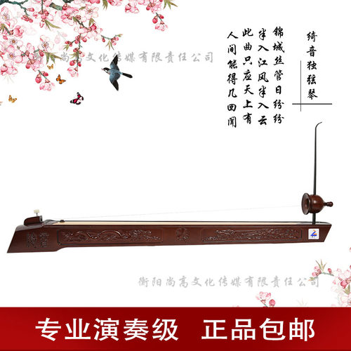 绮音独弦琴专业演奏级高档民族乐器音乐爱好者通用型舞台原装正品