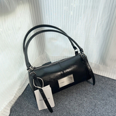 韩国品牌matin kim包包女款 韩系休闲机车包通勤单肩腋下手提包