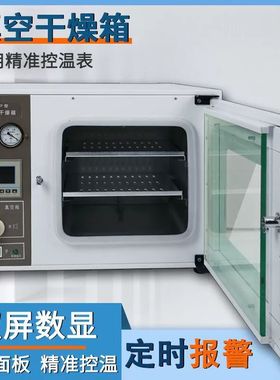 电热恒温真空干燥箱实验室烘箱测漏箱工业dzf真空烤箱6020B烘干箱