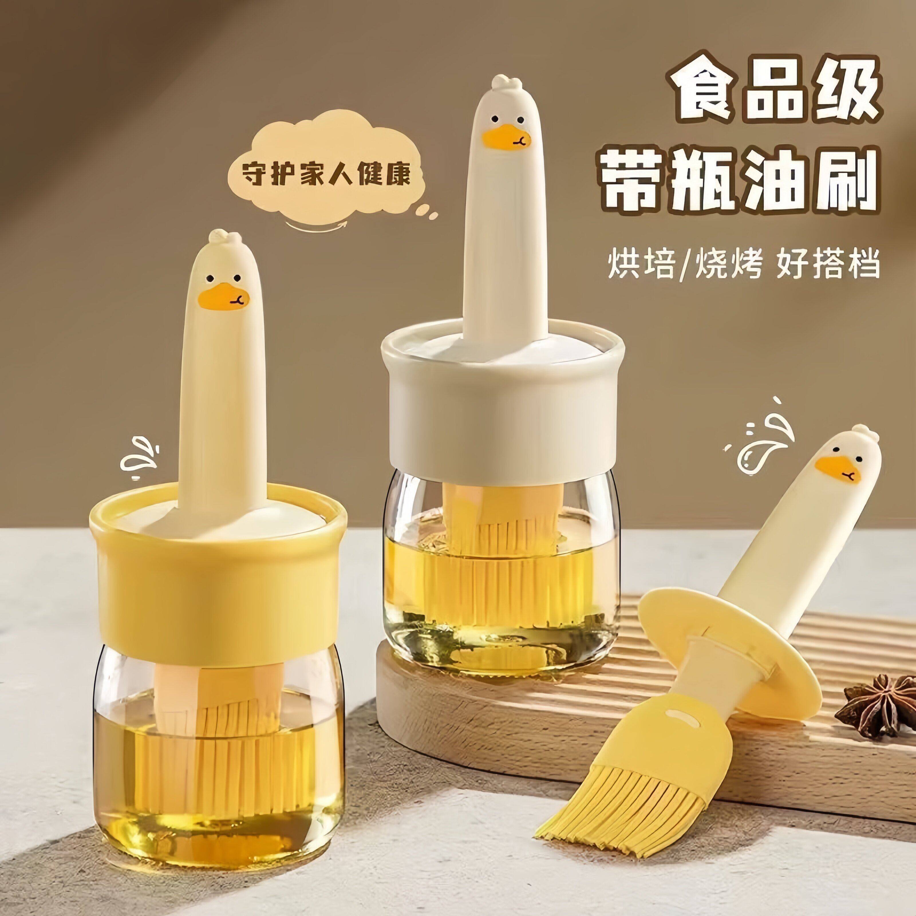 日本烧烤刷子厨房硅胶家用耐高温户外刷油刷烘焙食品级专用不掉毛