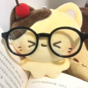 新款樱桃小猫可爱奶黄色毛绒玩偶书生日礼物包挂件情侣款玩偶