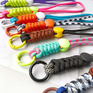 时尚 挂件个性 钥匙挂绳23cm 男女新款 简约手腕绳手机挂绳手链短款
