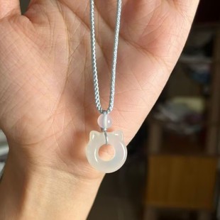 新款可爱小狗小猫项链骨头精美时尚吊坠项链情侣礼物送闺蜜