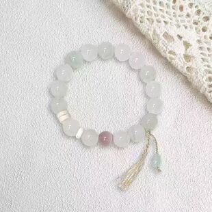 新中式复古猫眼石手链冷淡风简约小众文艺风时尚百搭闺蜜手串