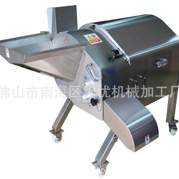 lll凤梨切丁机 洋葱切粒机木瓜切块机大木瓜大型冬瓜切丁机