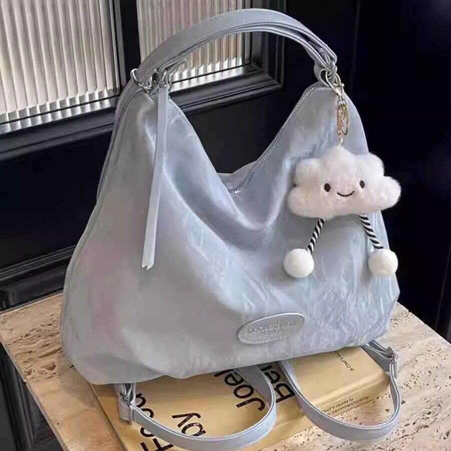 香港IT HKins简约通勤托特包三用学生上课双肩包包女单肩斜挎女包