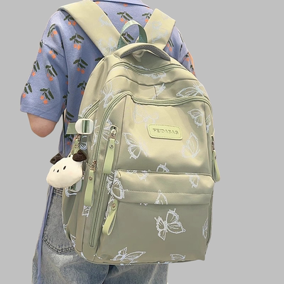 法国ZAMP专柜新款高颜值初中生大学生大容量书包女休闲旅游双肩包