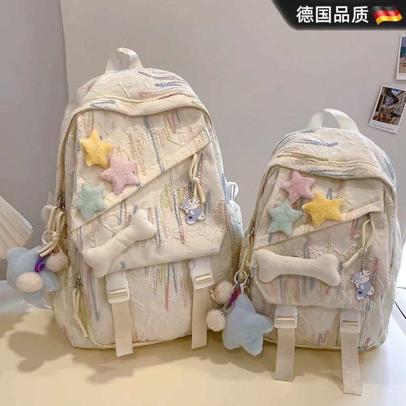 德国书包女生可爱高颜值小学生初中高中生2026新款大学生双肩背包