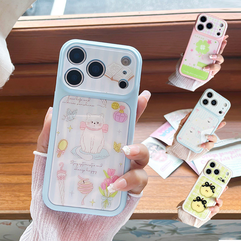 ins风撞色适用苹果iPhon手机保护套/壳