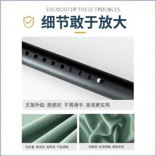 伸缩杆一整套简易全遮光2021年新款 隔断卧室窗帘免打孔安装 遮阳布