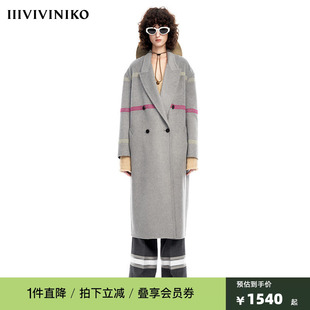 小众设计 PLUS JANE 大衣 新款 长款 2023春季 VVNK