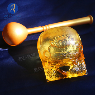 打击乐器寺庙木鱼法器观己琉璃