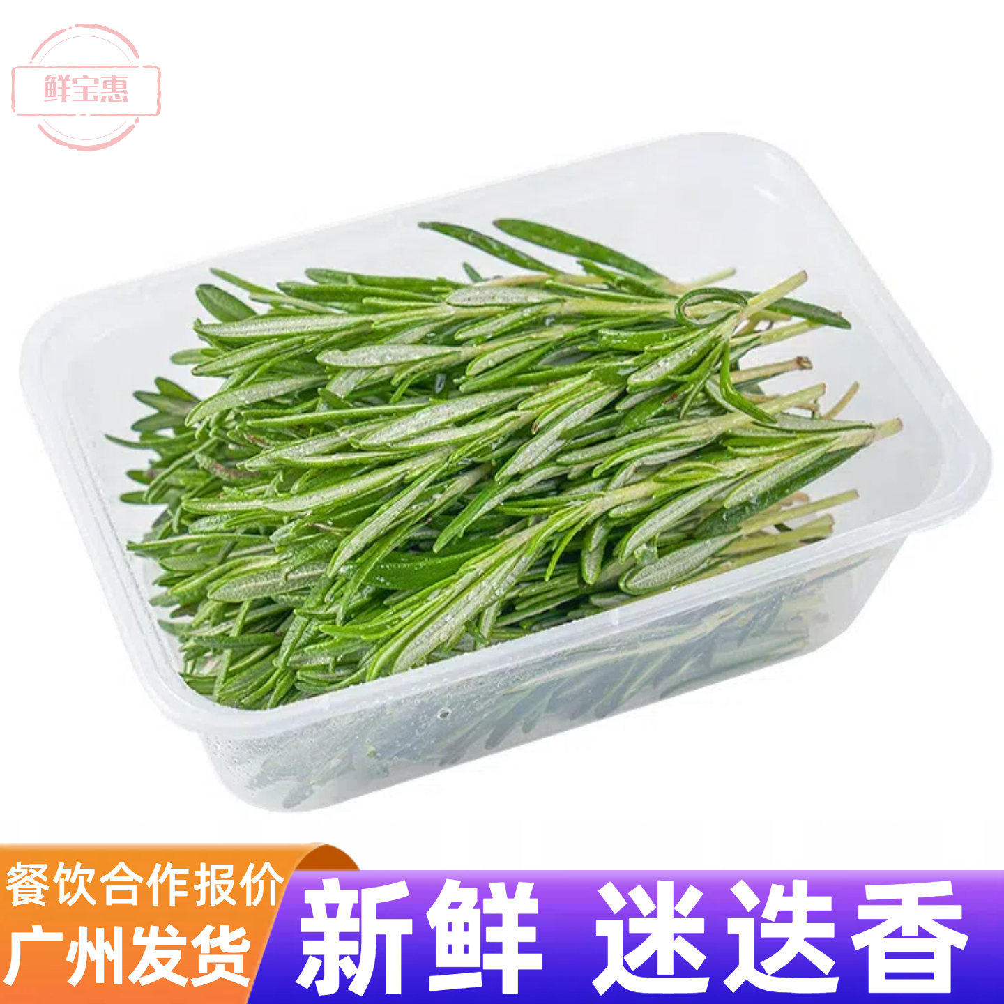 新鲜迷迭香煎牛排食用香料西餐食材调味饮品调酒烘焙蛋糕装饰摆盘