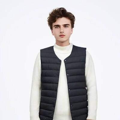 独等/UCUB 95白鸭绒羽绒马甲2025年新款秋冬保暖背心短款官方旗舰